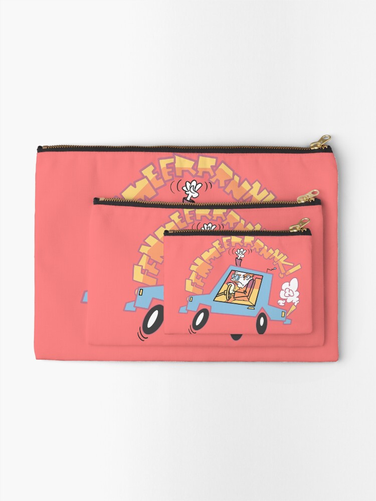 Thumbnail 2 of 4, Zipper Pouch, Road Rage designed and sold by HauserHand.