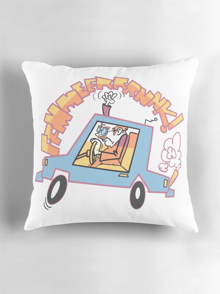 Thumbnail 3 of 4, Pillow, Road Rage designed and sold by HauserHand.