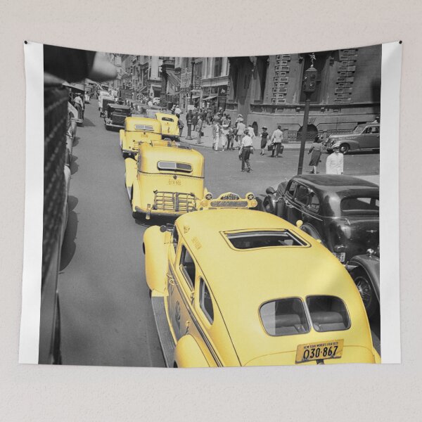 Item preview, Yellow Taxi Cabs designed and sold by Sasha Art Gallery.