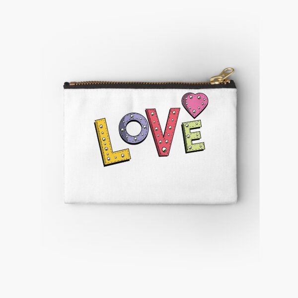 Item preview, Love stickers stitched design great for valentines and birthdays designed and sold by graph-fix.