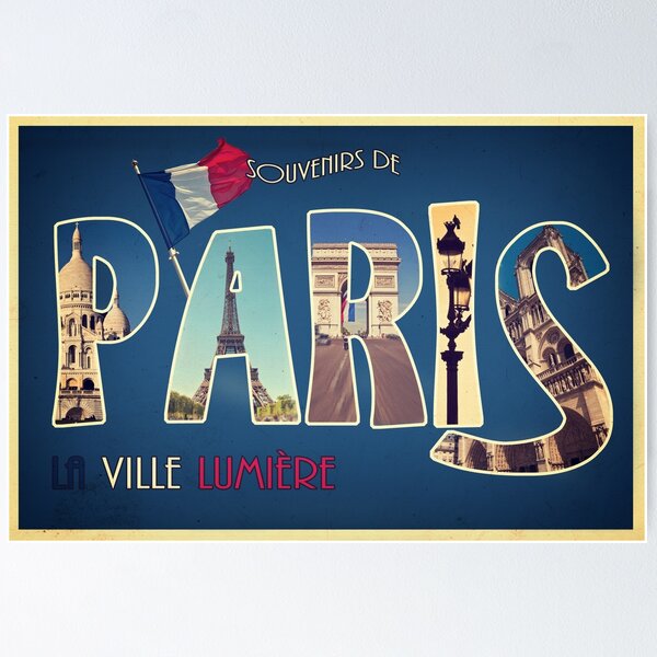 Item preview, Souvenirs de Paris designed and sold by Delphimages Art.