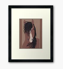 Pferd Gerahmtes Wandbild