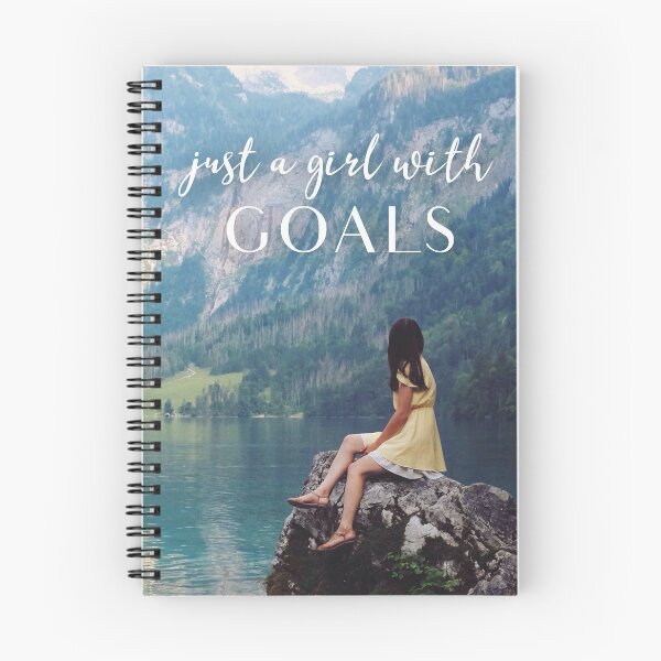 Item preview, just a girl with GOALS designed and sold by DelightfulArts.