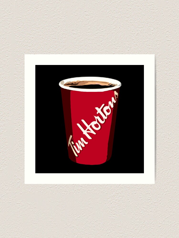 Tim Horton S Cup Art Print For Sale By Liquidpaperz Redbubble