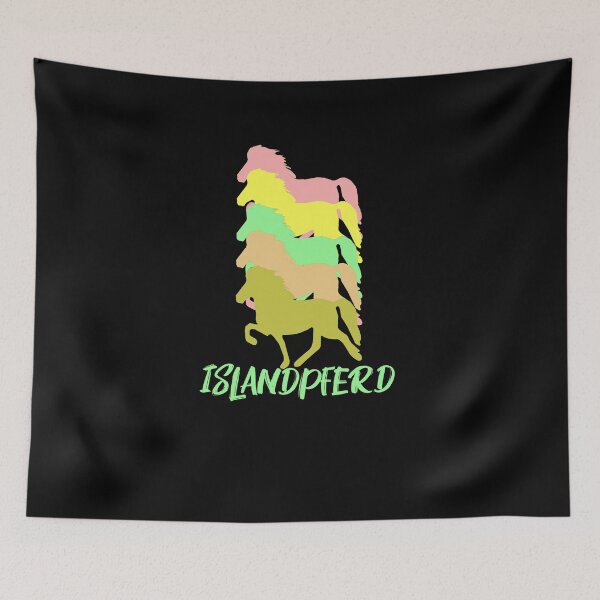 Item preview, Icelandic Horse: Iceland Horse Tölt Pony Merch designed and sold by iLambdaChi.