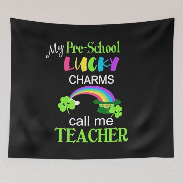 Item preview, Pre School St Patrick's Teacher Gift Cute Lucky Charms designed and sold by Sapphire Star.