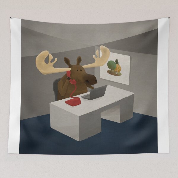 Item preview, Maurice, the moose who wanted to work in an office designed and sold by jonathankemp.