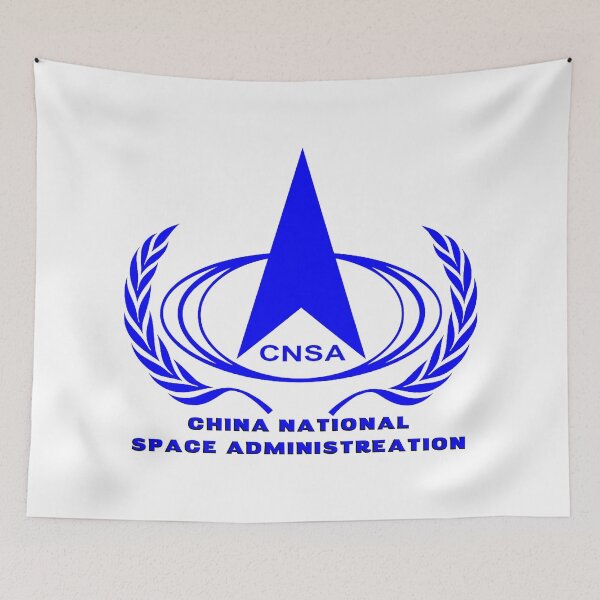 Item preview, China National Space Administration (CNSA) Logo designed and sold by Nikki SpaceStuffPlus.