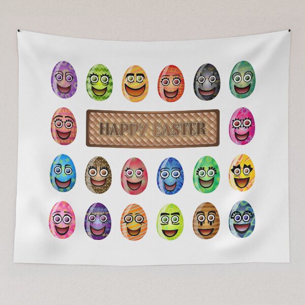 Item preview, Easter Eggs Happy Easter designed and sold by livianasgifts.