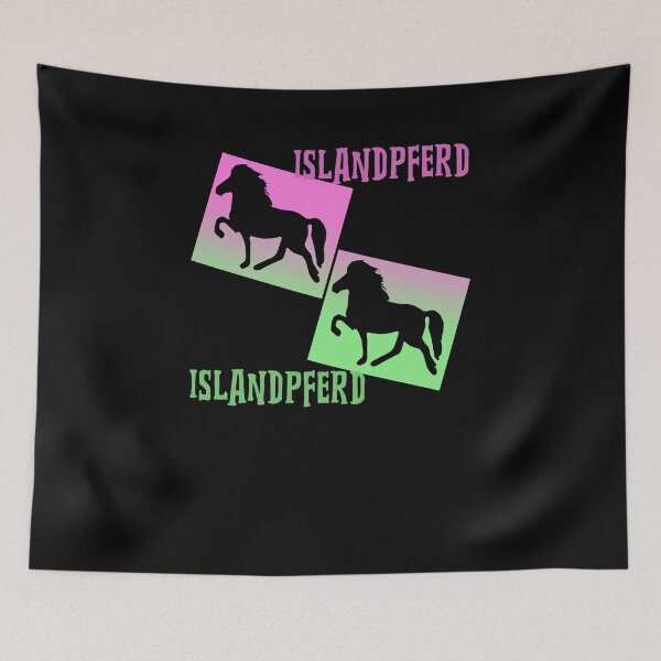 Item preview, Icelandic Horse: Iceland Horse Tölt Pony Merch designed and sold by iLambdaChi.