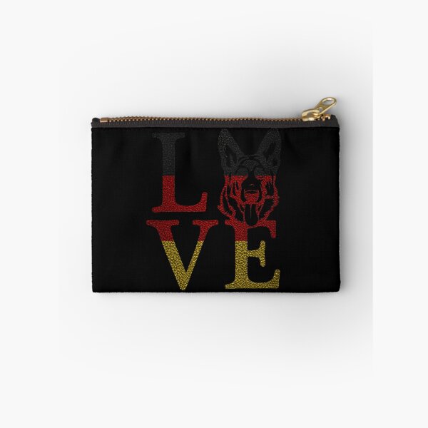 Item preview, German Love German Shepherd Flag on Black designed and sold by HelloFromAja.