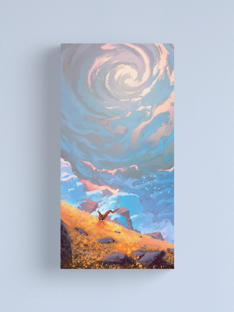 Alternate view of The king's journey Canvas Print