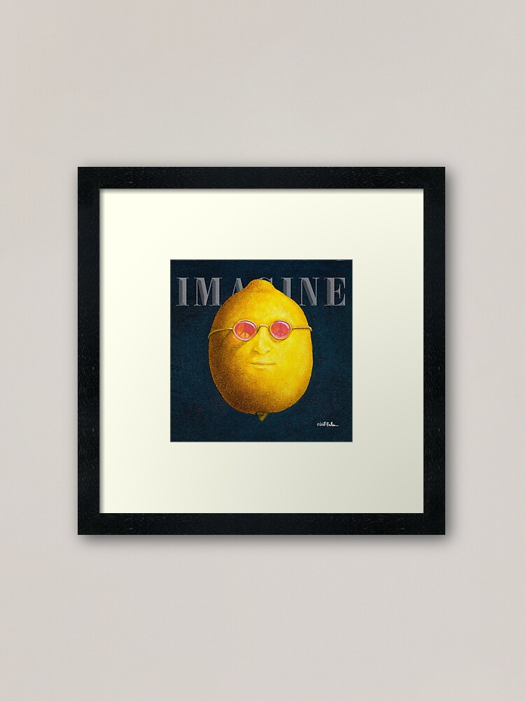 Alternate view of Will Bullas / signed art print / John Lemon... / humor / bar art Framed Art Print