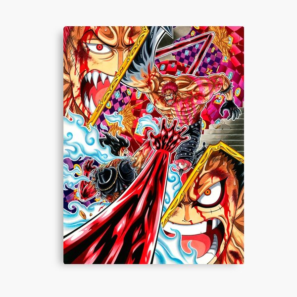 Luffy vs Katakuri - One Piece Canvas Print