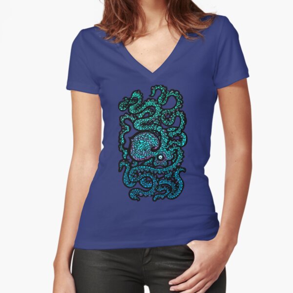 Fitted V-Neck T-Shirt