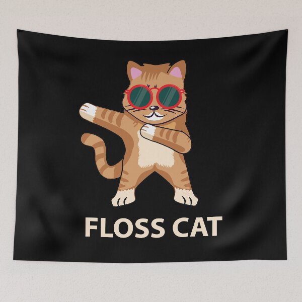 Item preview, Flossing Cat - Floss like a boss designed and sold by 1681830934131.