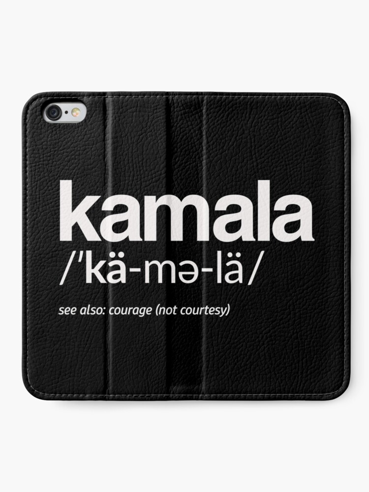 Alternative Ansicht von Kamala Harris 2020 Aussprache und Definition iPhone Flip-Case