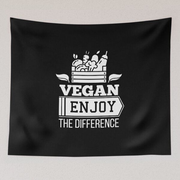 Item preview, Vegan make the difference designed and sold by Nessshirts.