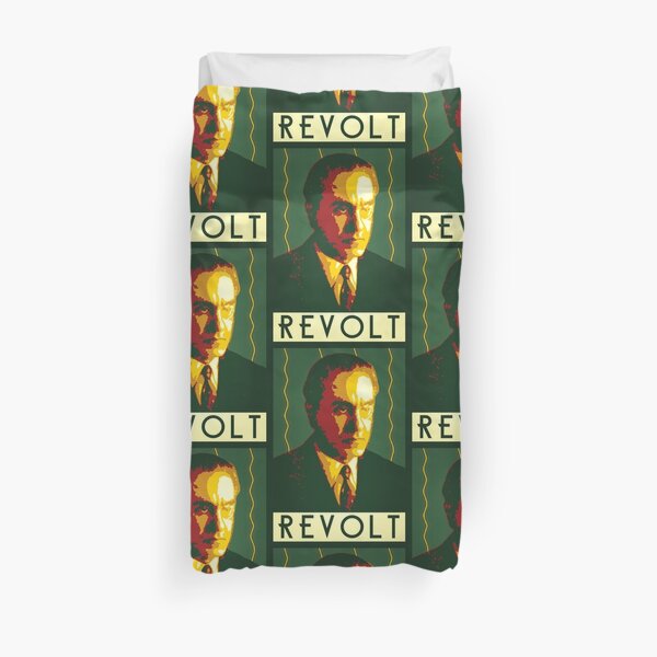Julius Evola REVOLT Graphic Duvet Cover
