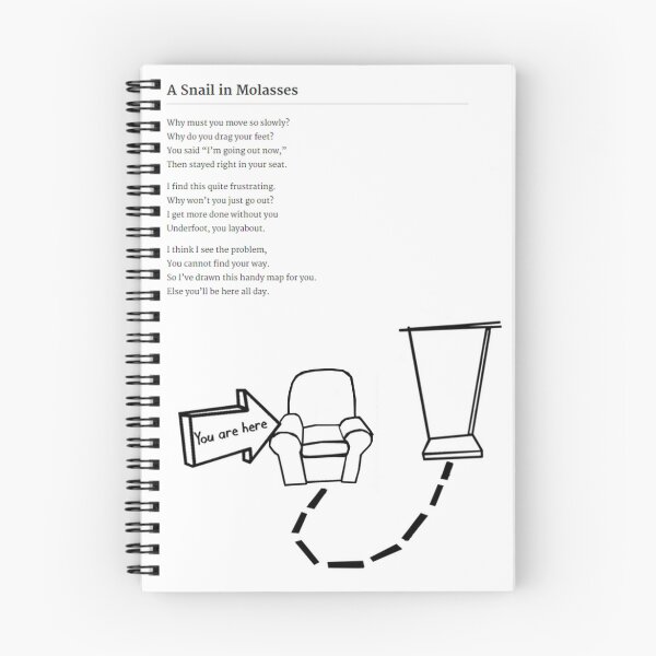 Item preview, A Snail in Molasses designed and sold by Cantus.