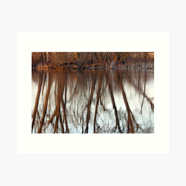 Item preview, Spring Sunset Tree Reflections designed and sold by Deb Oppermann.