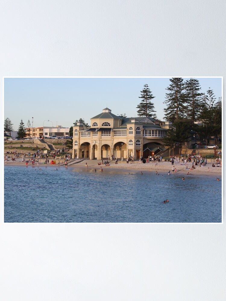 "Indianna Tea Rooms Cottesloe Beach" Poster by StephenHorton Redbubble