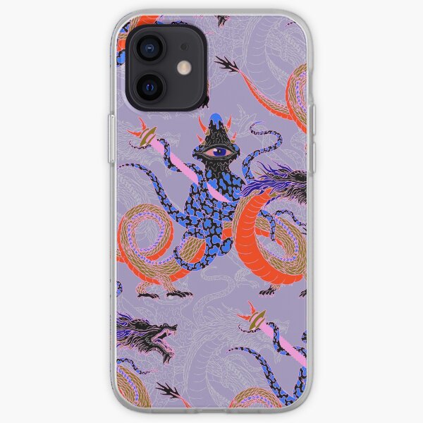 Japanese Water Dragon 虬竜 iPhone Soft Case