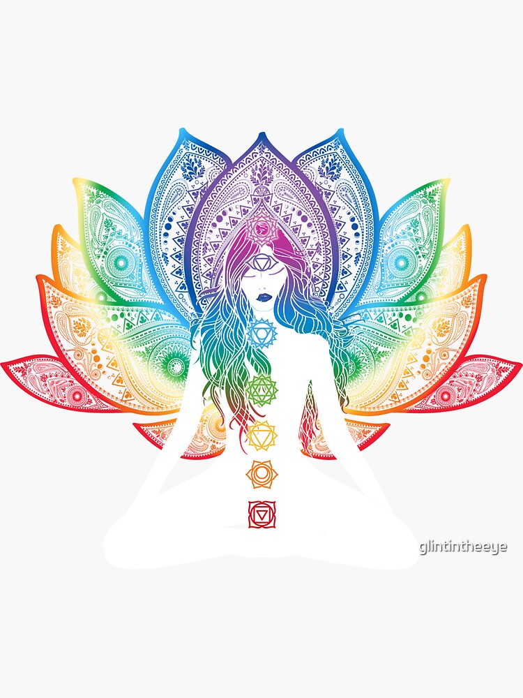 Spiritual Seeker Colorful Sticker