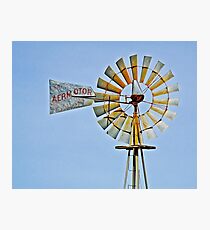 Old Windmill Photographic Print
