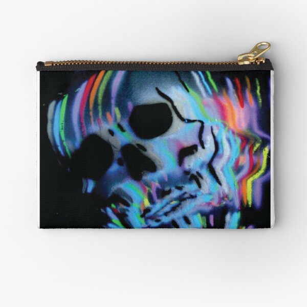 Horror Stencil Zipper Pouches Redbubble