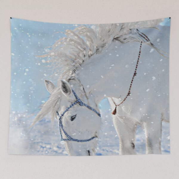Item preview, Snow Horse designed and sold by Dawn van Doorn.