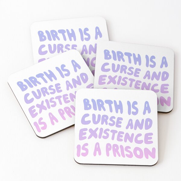 Item preview, Birth is a Curse- The Good Place designed and sold by Elizarumm.
