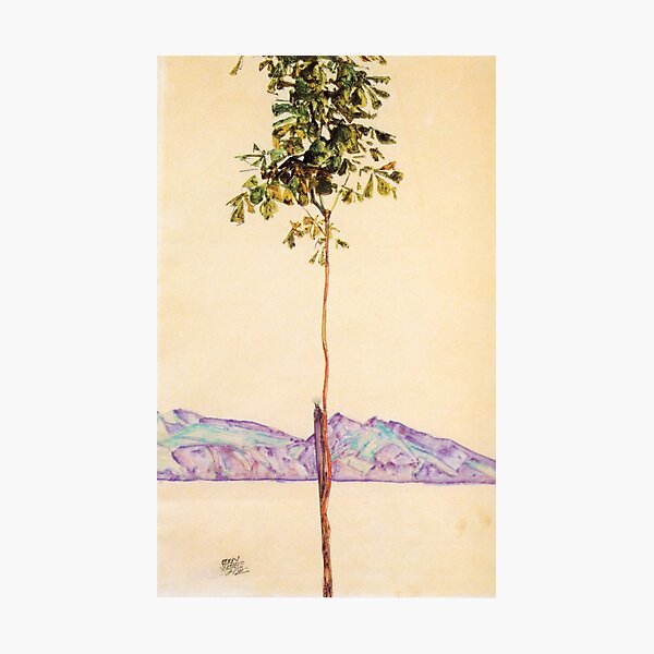 Item preview, Egon Schiele - Little tree (new editing) designed and sold by DejaVuStudio.