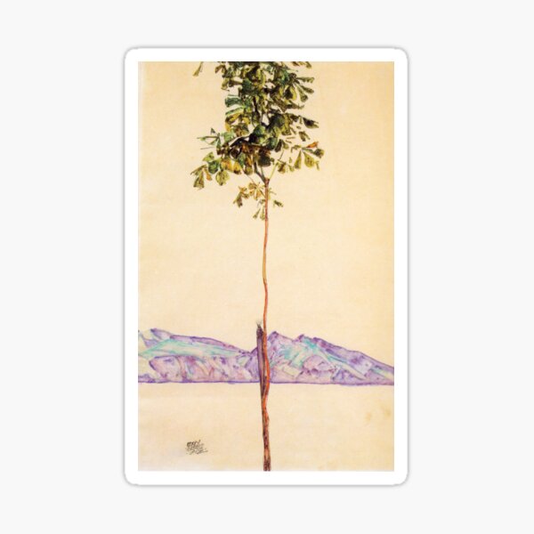 Item preview, Egon Schiele - Little tree (new editing) designed and sold by DejaVuStudio.