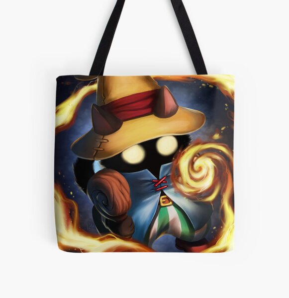 Black Mwage Tote bag doublé