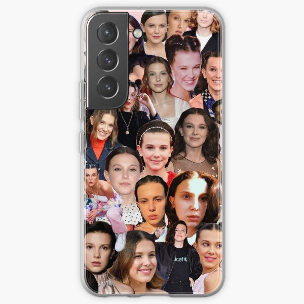 Millie Bobby Brown Collage Samsung Galaxy Flexible Hülle