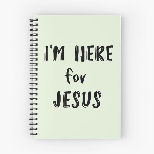 Item preview, Christian Quote: I'm here for Jesus designed and sold by motivateme.