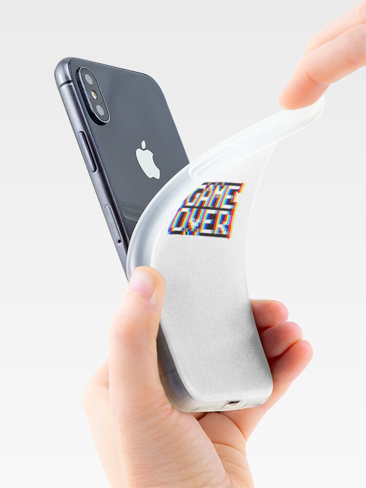Coque iPhone ''jeu terminé' : autre vue
