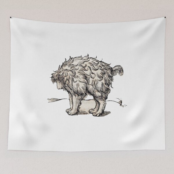 Item preview, woodcuts bestiary - getulian dog designed and sold by MagicDoorknob.