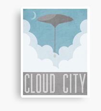 Cloud City Star Wars Poster Canvas Print