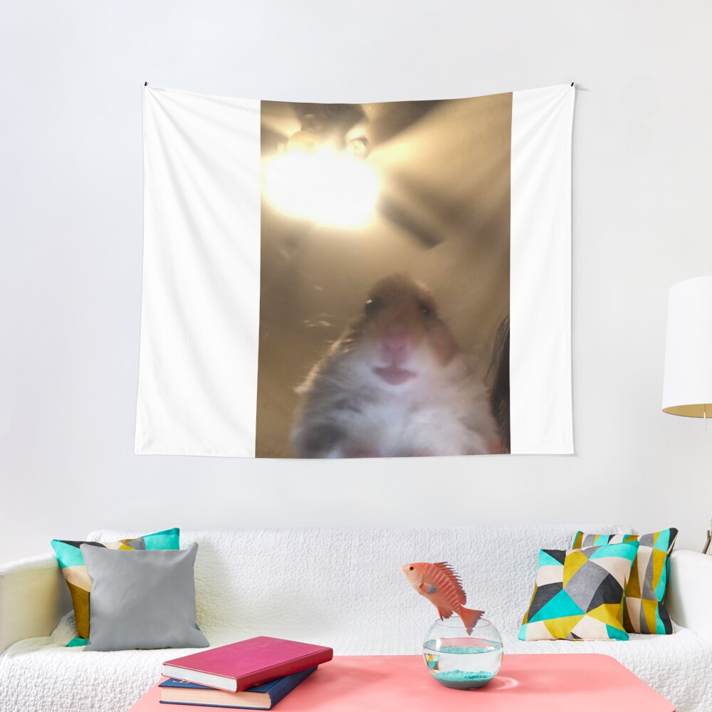 "staring Hamster Meme" Tapestry For Sale By MemesnDeams | Redbubble