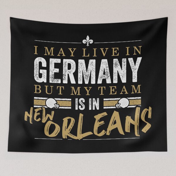 Item preview, New Orleans Football Team - Fans from Germany designed and sold by KunstStoff.