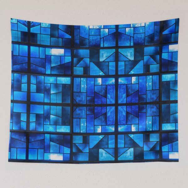 Item preview, Blue Stained Glass designed and sold by JoLynne Martinez.
