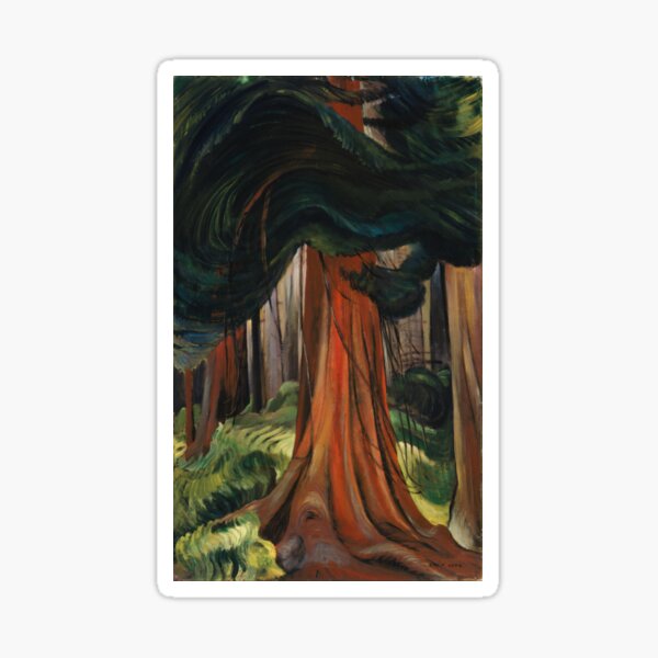 Emily Carr, Red Cedar Sticker