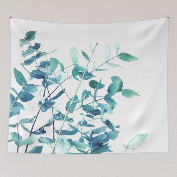 Item preview, Mint and Blue Eucalyptus Branches designed and sold by Dominiquevari.
