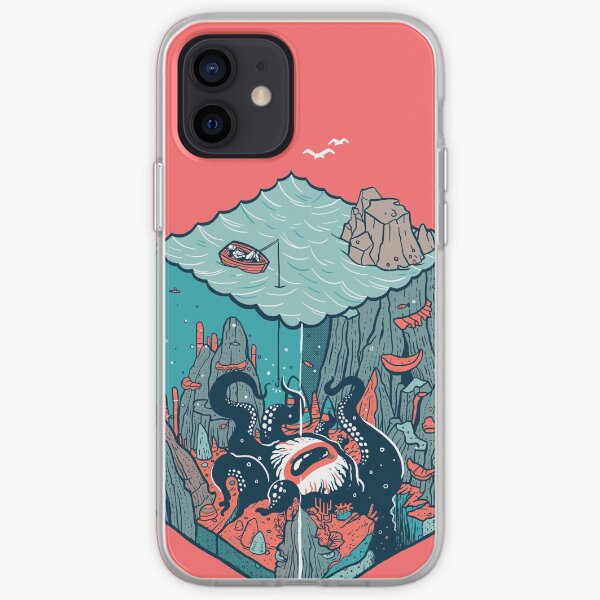 deep down at the bottom of the bottle iPhone Soft Case