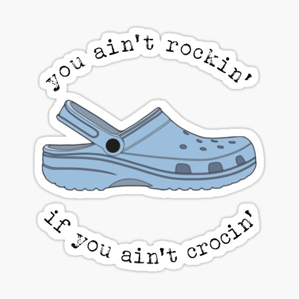 sticker crocs