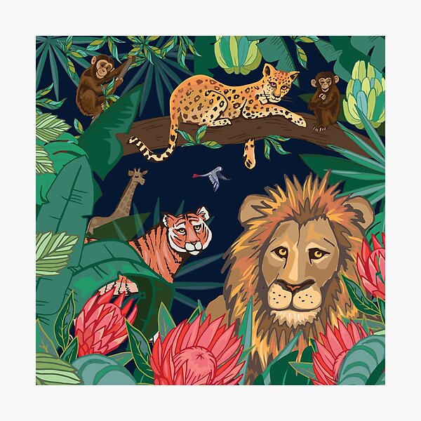 In The Jungle Photographic Print