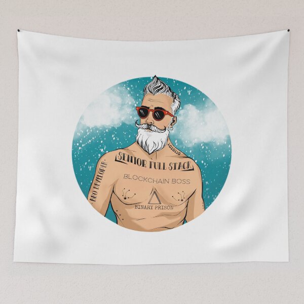Item preview, Senior full stack. designed and sold by giftdayprints.