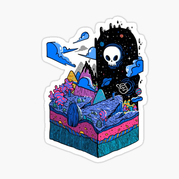 the visitor Sticker